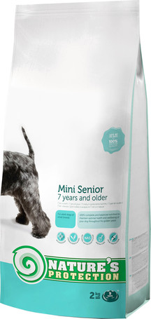 Nature's Protection Dog Mini Senior | Kistestű idős kutyáknak