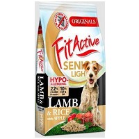 FitActive hrană senior light hipoalergenică cu miel