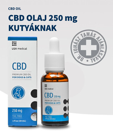 USA medical prémium CBD olaj kutyáknak és macskáknak