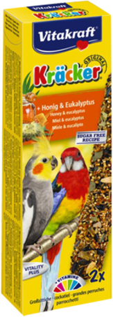 Vitakraft Kracker mézes, eukaliptuszos duplarúd nimfapapagájnak