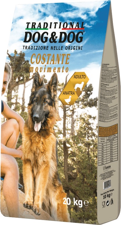 Dog & Dog Costante Movimento hrană italiană pentru câini cu aromă de rață - zoom