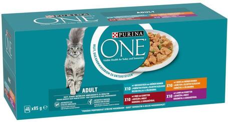 Purina One alutasakos macskaeledel szószban