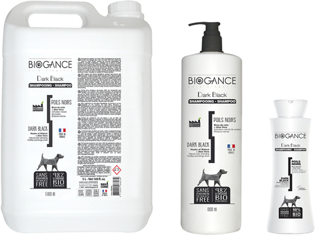 Biogance Dark Black Shampoo | Fekete szőrű kutyák fürdetéséhez