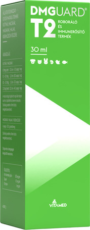 DMGuard T2 immunerősítő készítmény taurinnal macskáknak, kutyáknak, kisállatoknak, díszmadaraknak és díszhalaknak