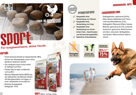 Bewi-Dog Sport Croc szárnyashúsban gazdag száraztáp