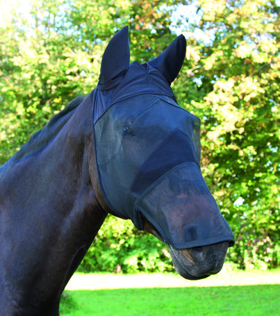 Covalliero légymaszk orrhálóval és fülvédővel