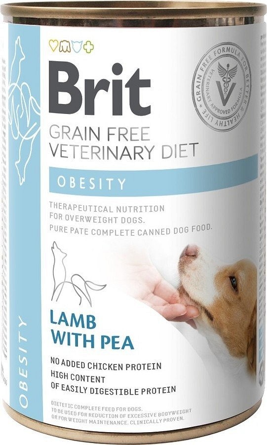 Brit Veterinary Diets Dog Obesity conservă 400 g