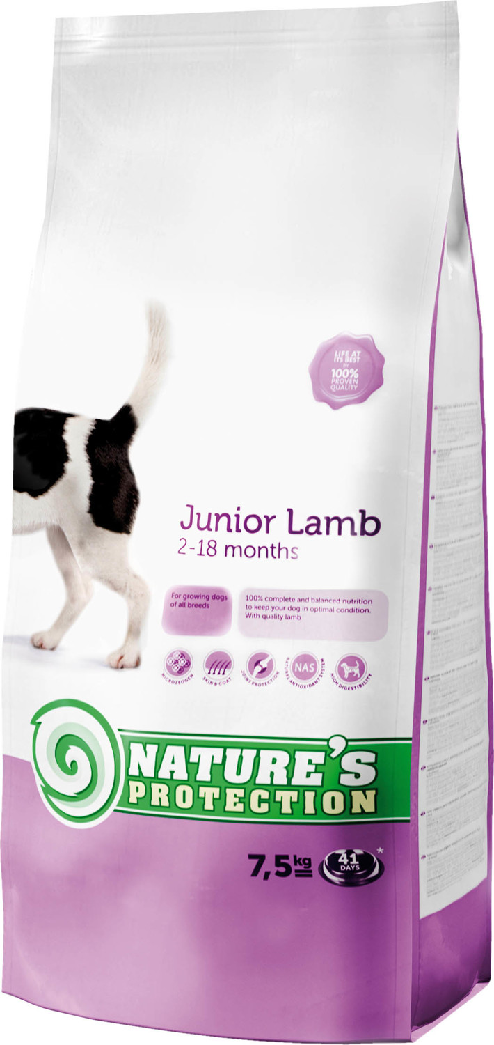 Nature's Protection Dog Junior Lamb - zoom