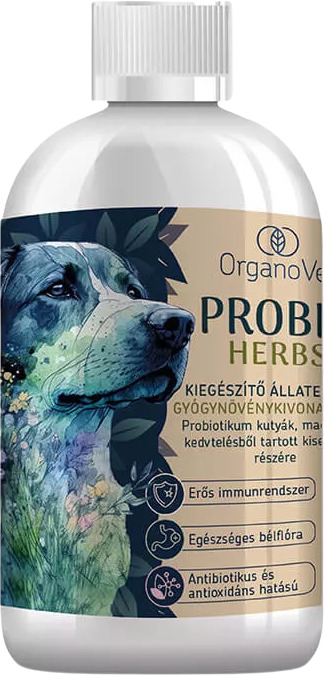 OrganoVet Probio Herbs - sirop de extracte din plante