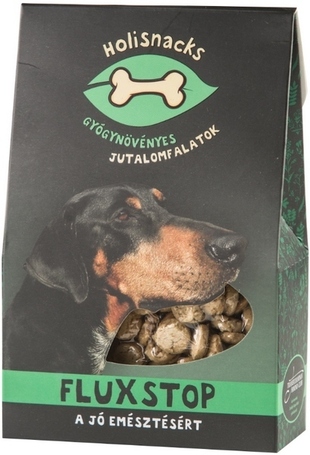HoliSnacks Fluxstop gyógynövényes jutalomfalat a jó emésztésért