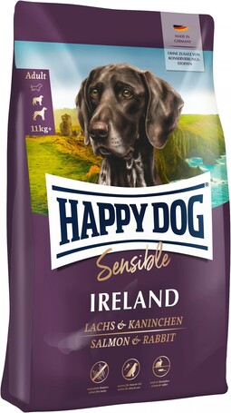 Happy Dog Sensible Irland kutyatáp nyúlhússal és lazaccal