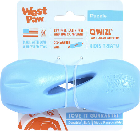 West Paw Qwizl - Jutalomfalattal tölthető rágóka