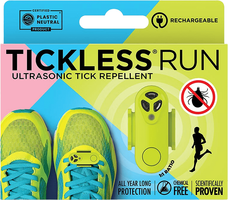 Tickless Run USB dispozitiv repelent cu ultrasunete pentru căpușe pentru alergători - zoom