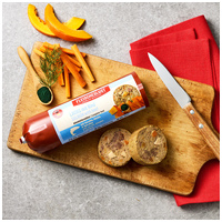 Meatlove párolt húsrolád - Lazac marhával és spirulinával #3