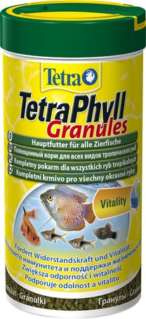 Tetra Phyll Granules prémium szemcsés díszhaltáp
