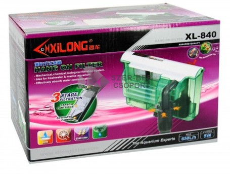 Xilong XL akváriumra akasztható szűrők
