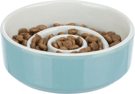 Trixie Slow Feeding Ceramic Bowl - Evéslassító kerámia tál