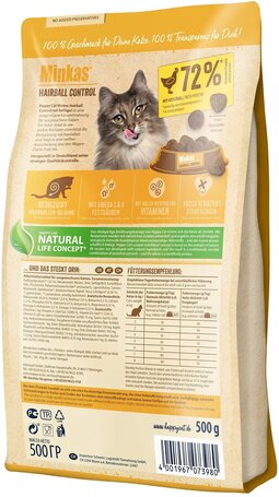 Happy Cat Minkas Hairball Control | Csökkenti a szőrlabdák kialakulását