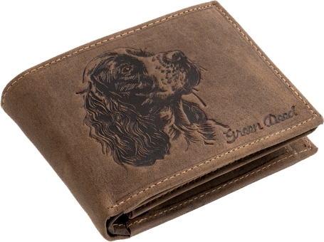 GreenDeed kutyás bőr pénztárca