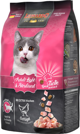 Leonardo Light baromfihúsban gazdag szárazeledel