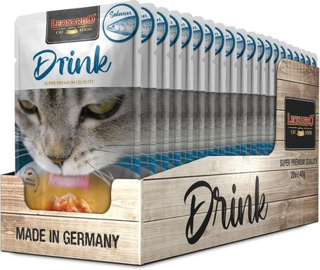 Leonardo Drink Salmon alutasakos ital lazachússal