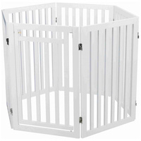 Trixie 4 részes nyitható fa kutyarács, elkerítő #10