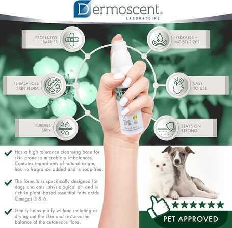 Dermoscent PYOclean Spray kutyáknak és macskáknak
