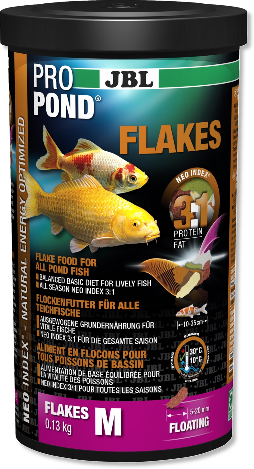 JBL ProPond Flakes M hrană pentru pești de iaz - zoom