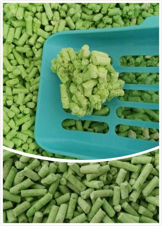 Tofu alom zöld tea illattal macskáknak