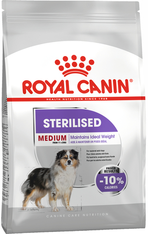 Royal Canin Medium Sterilised - Száraz táp ivartalanított, közepes testű felnőtt kutyák részére