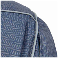 Trixie Prime vízálló teflon bevonatú kutyakabát kék színben #5