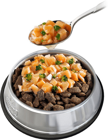 Belcando Mastercraft feltét friss lazaccal és brokkolival