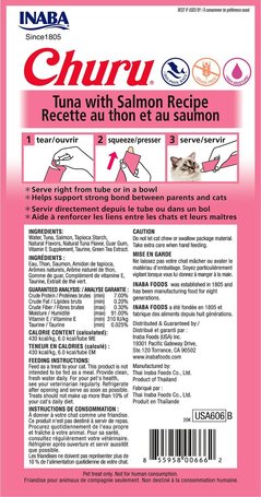 Inaba Cat Churu püré macskáknak változatos ízekben