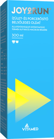 Joy2Run ízület- és porcerősítő szirup kutyáknak és macskáknak Joy2Run ízület- és porcerősítő szirup kutyáknak és macskáknak