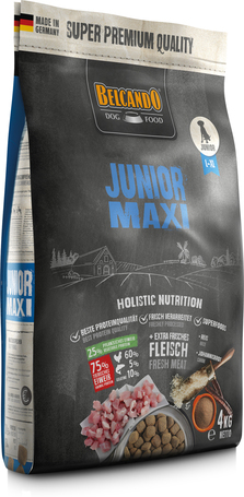 Belcando Junior Maxi | Prémium német táp nagytestű növendék kutyáknak