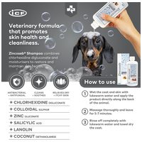 Zincoseb sampon viszkető és/vagy korpázó (seborrhoea) bőrre kutyáknak és macskáknak #3