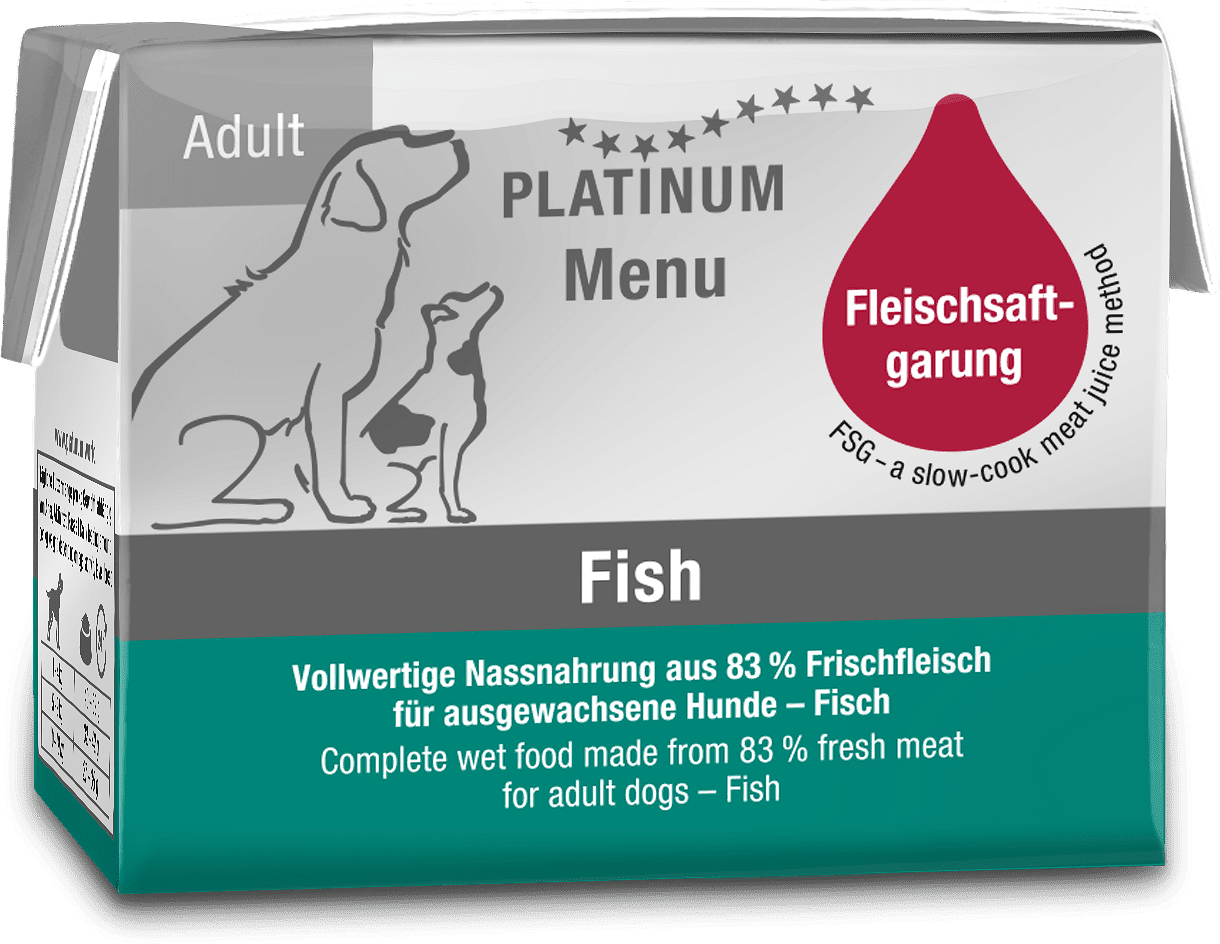 Platinum Menu Fish hrană umedă pentru câini - zoom
