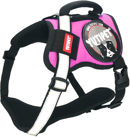 Yutipet RnD párnázott biztonsági kutyahám (Rózsaszín)