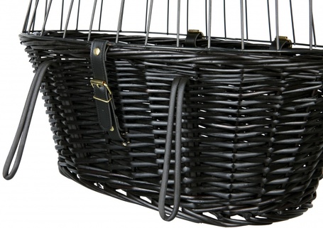 Trixie fonott szállítókosár kerékpárra kutyáknak