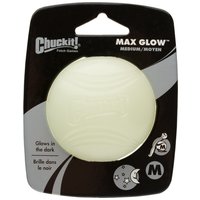 Chuckit! Max Glow - Strălucește în întuneric - Minge de cauciuc pentru câini