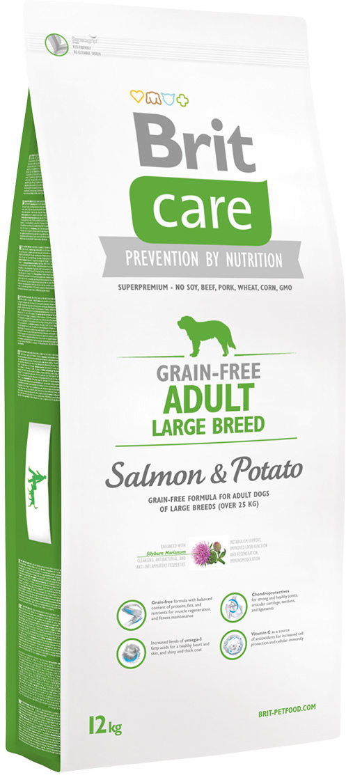Brit Care Grain-Free Adult Large Breed Salmon & Potato - zoom