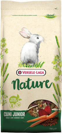 Versele-Laga Nature Cuni Junior eledel növendék nyulaknak