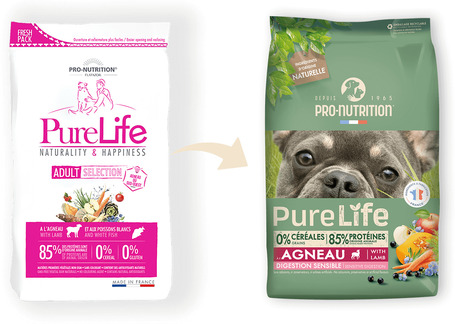 Pro-Nutrition Pure Life Sensitive Digestion - Gourmet kutyatáp