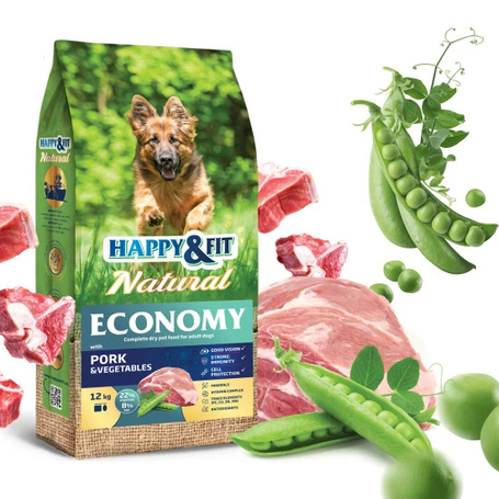 Happy&Fit Natural Economy Adult with Pork & Vegetables