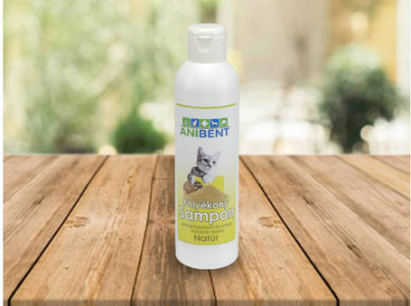 Anibent natúr sampon macskáknak bentonit gyógyiszappal