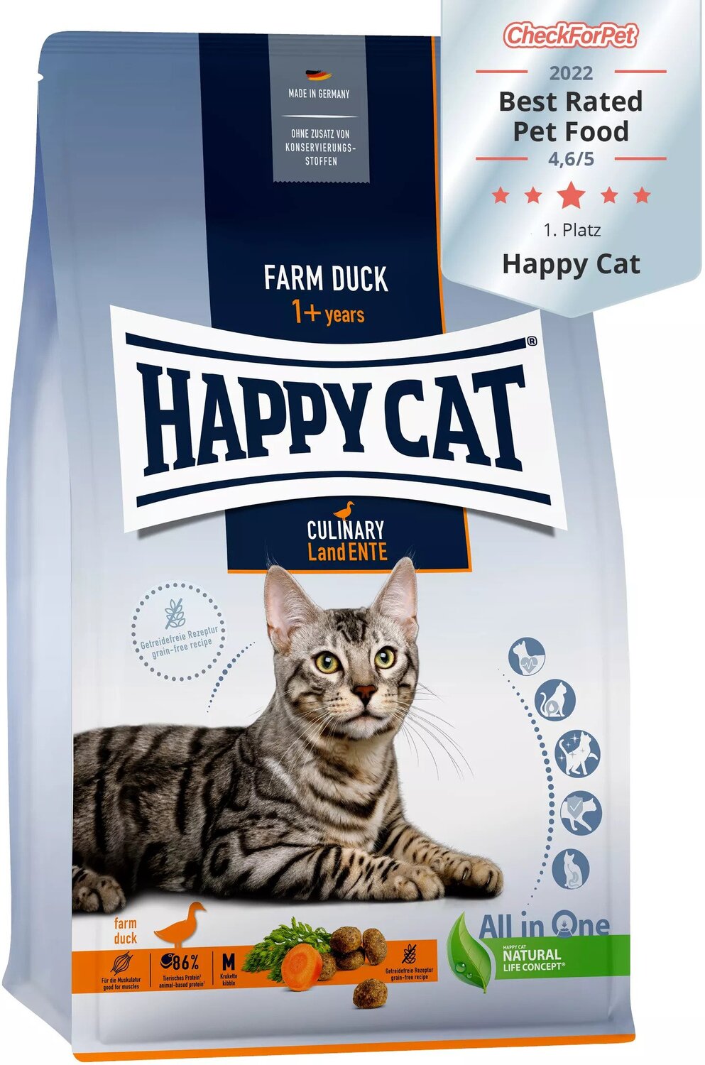 Happy Cat Culinary Adult Ente