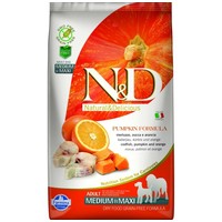 N&D Dog Ocean Adult Medium/Maxi sütőtök, tőkehal & narancs | Közepes és nagytestű felnőtt kutyáknak #4