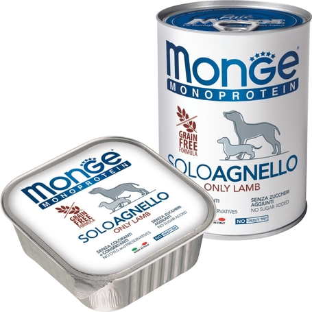 Monge Dog Grain Free Monoprotein Lamb Paté
