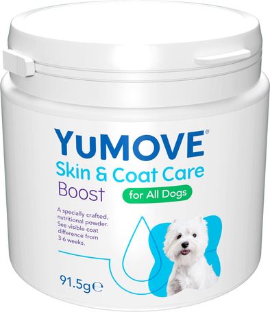 Lintbells YuMOVE Skin & Coat Care Boost for All Dogs l Szőrnövekedés-serkentő és körömerősítő kutyáknak