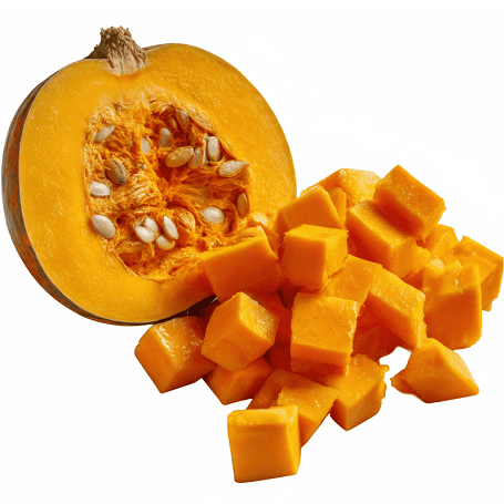 Zöldség- és bogyósgyümölcs-püré sütőtökkel kutyáknak